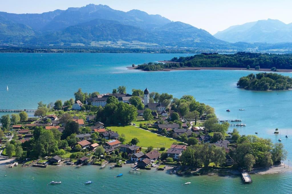 Kampenzeit Ferienwohnung-Traumhafter Panoramablick Aschau im Chiemgau Exterior photo