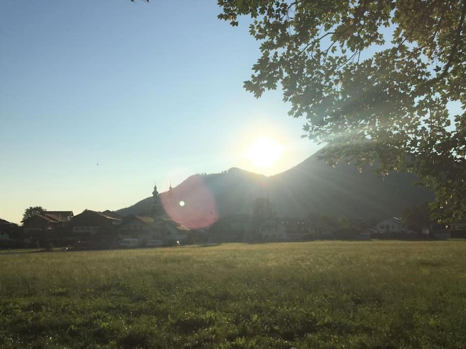 Kampenzeit Ferienwohnung-Traumhafter Panoramablick Aschau im Chiemgau Exterior photo